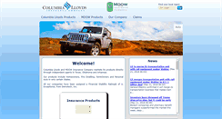 Desktop Screenshot of columbialloyds.com